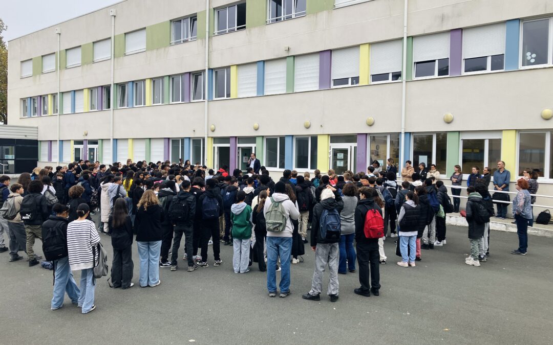 Hommage à Samuel Paty et Dominique Bernard